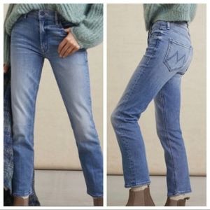 MOTHER High Rise Blue Jeans